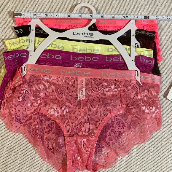 5pk Bebe Hipster Panties. Multiple Colors. NWT updated pics. - Picture 5 of 5
